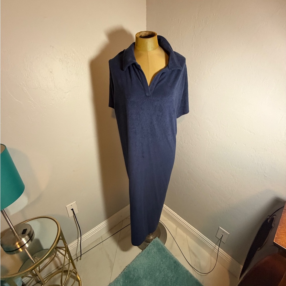 Ava & Viv Navy Top 2X